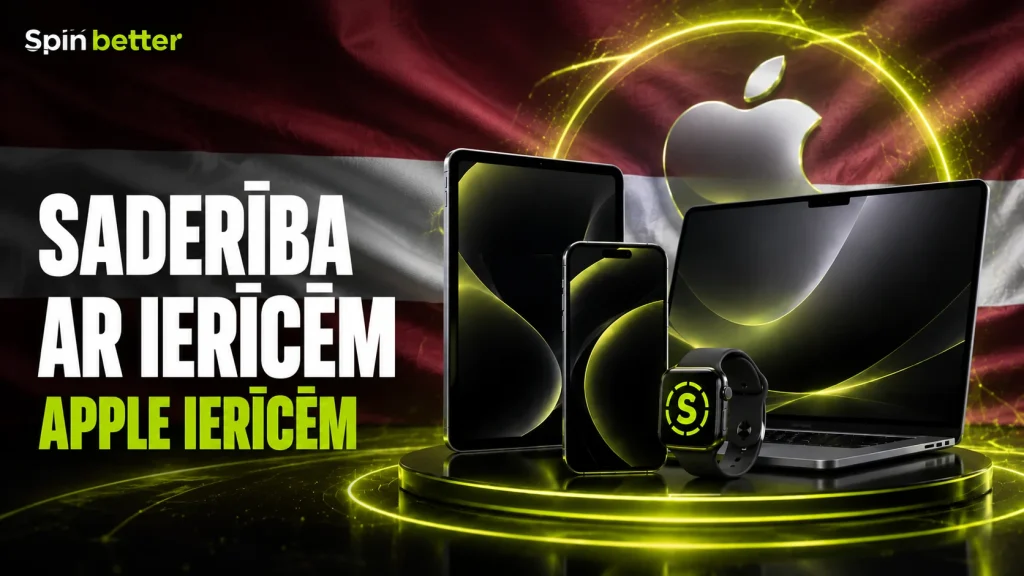 SpinBetter saderība ar Apple ierīcēm