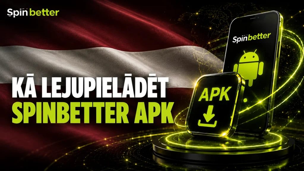 Lejupielādē SpinBetter APK lietotni