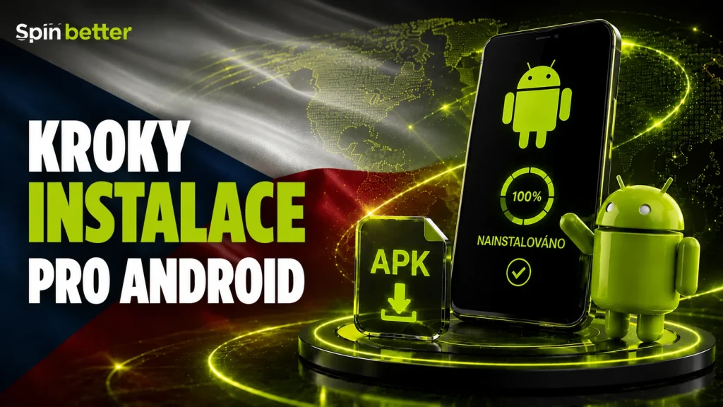 Návod k instalaci aplikace SpinBetter pro Android