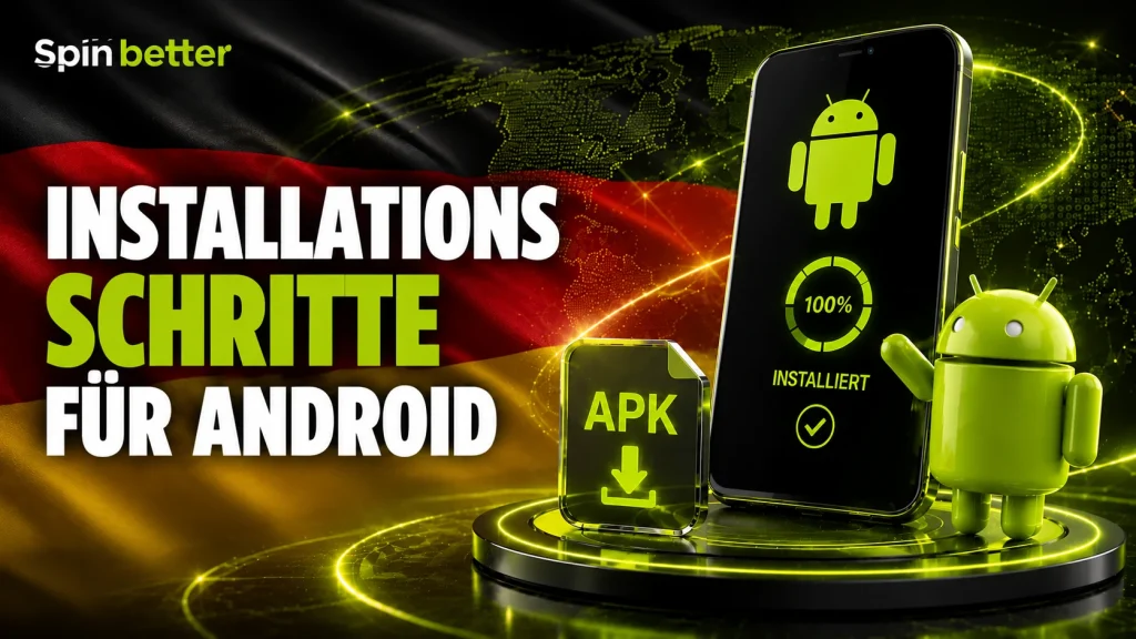 Installationsanleitung für die SpinBetter Android-App