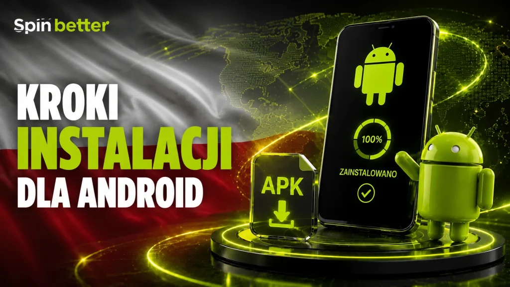 Instrukcja instalacji aplikacji SpinBetter na Androida