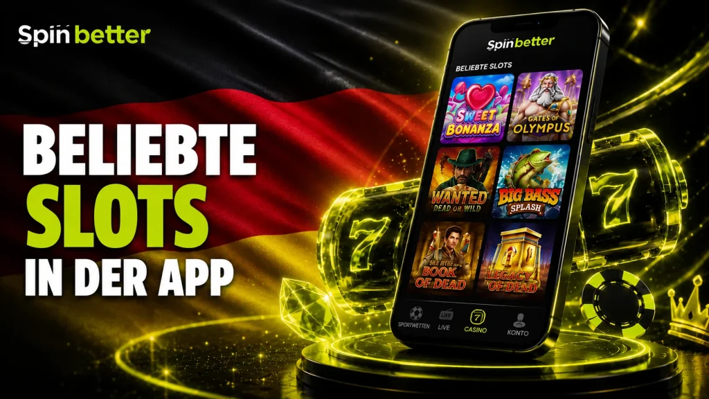 Beliebte Slots in der SpinBetter App