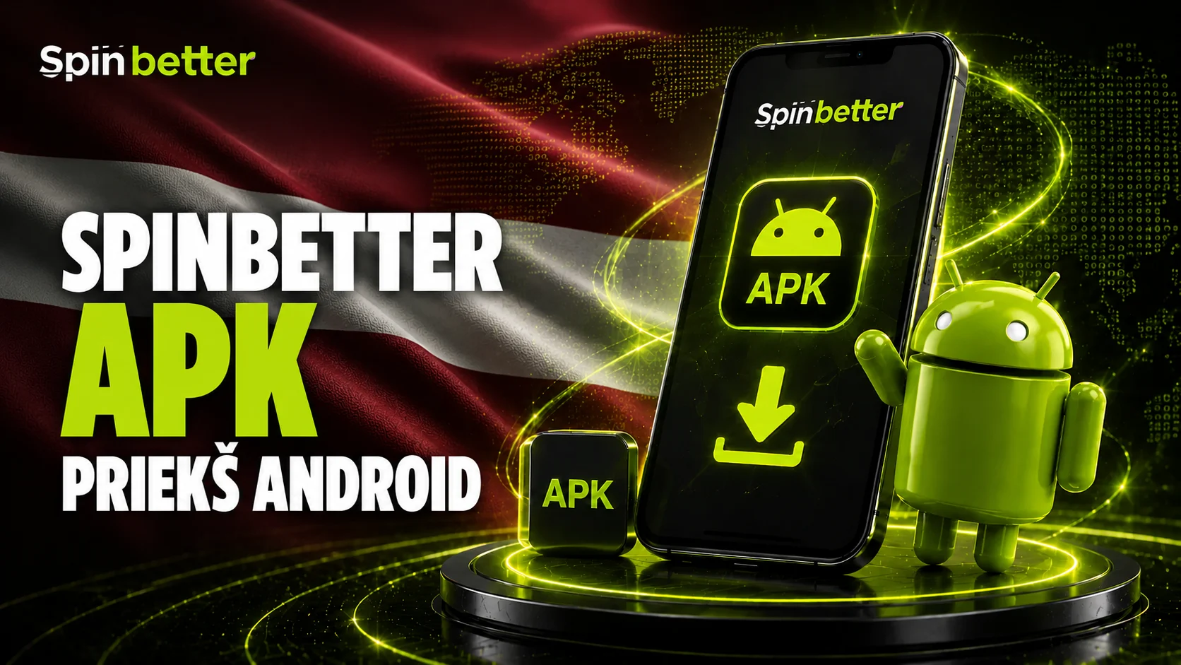 SpinBetter Android lietotne