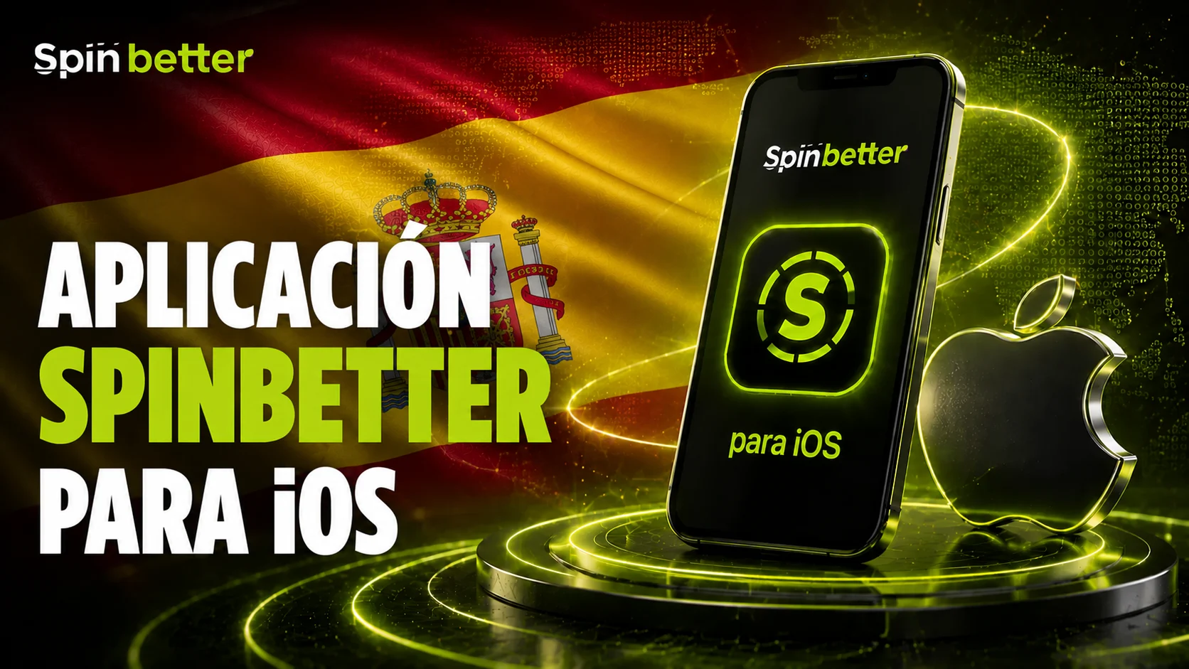 Aplicación móvil de SpinBetter para iOS