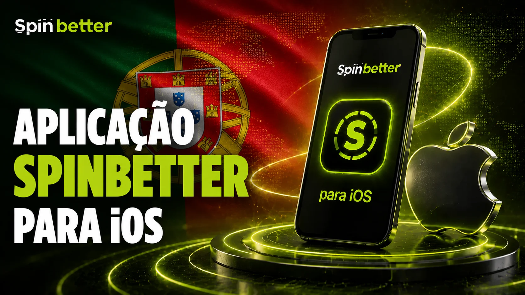 Aplicação móvel SpinBetter para iOS
